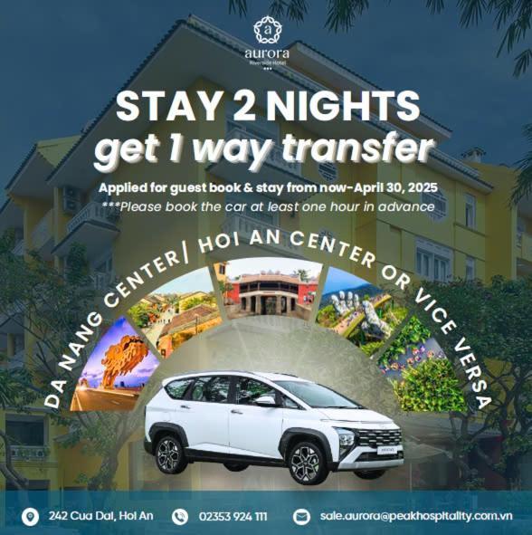 Hoi An Aurora Riverside Hotel And Spa Экстерьер фото
